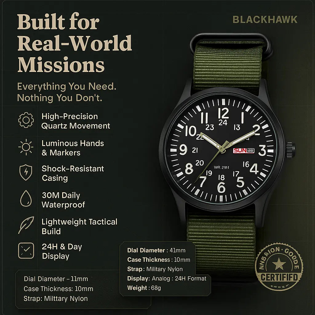 Ashford Blackhawk Military Watch
