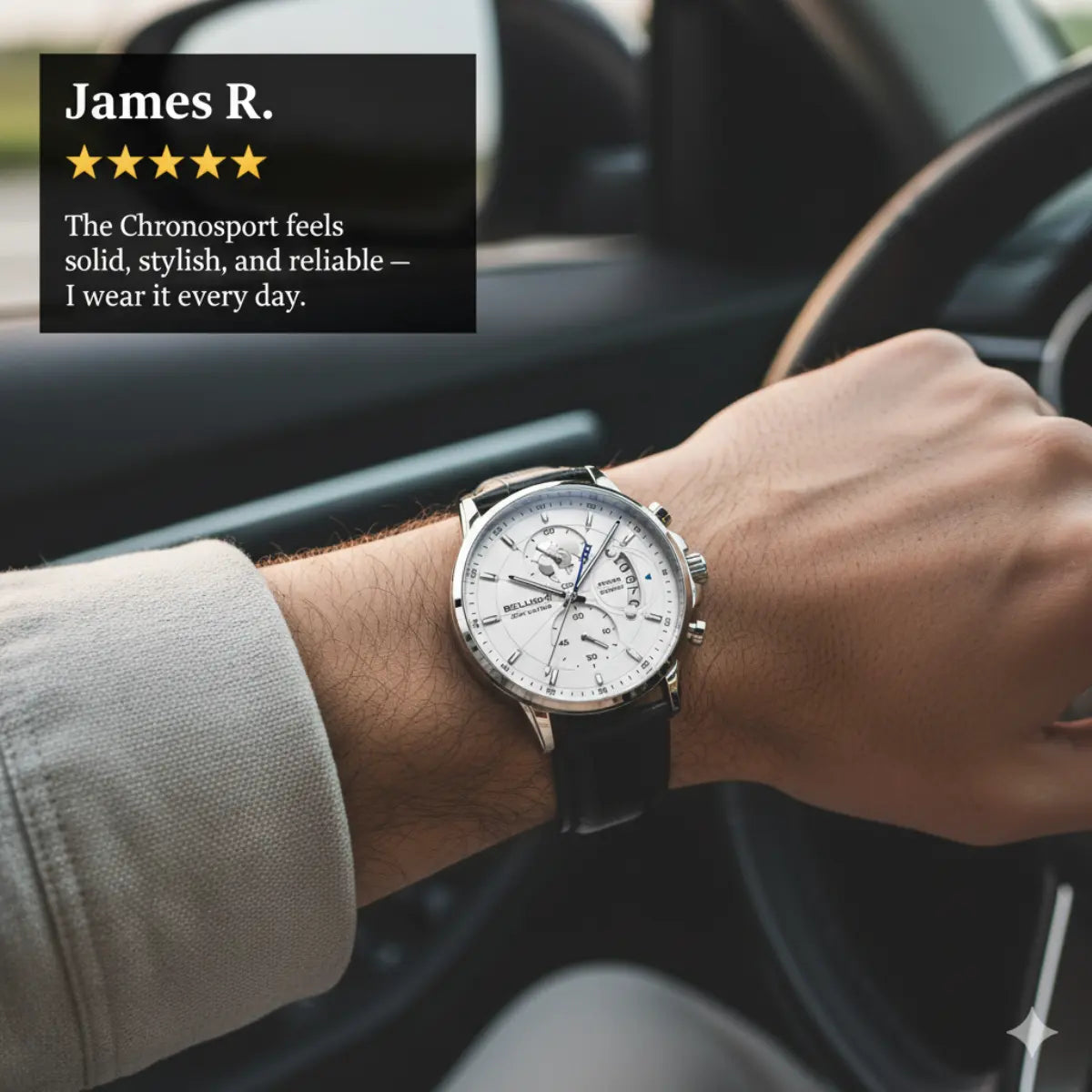 Ashford Chronosport – Luxury Quartz Business Sports Watch for Men