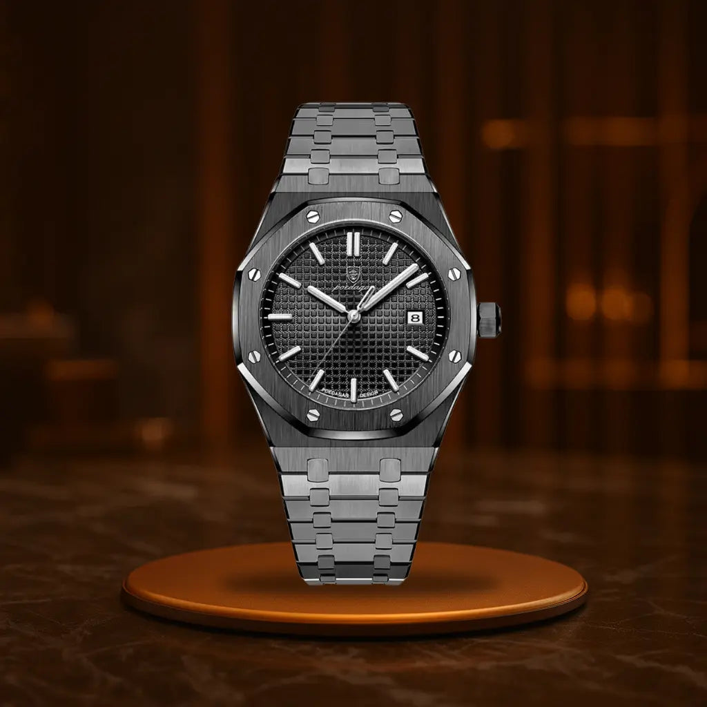 Ashford Firenze – 316L Stainless Steel Quartz Watch 40mm