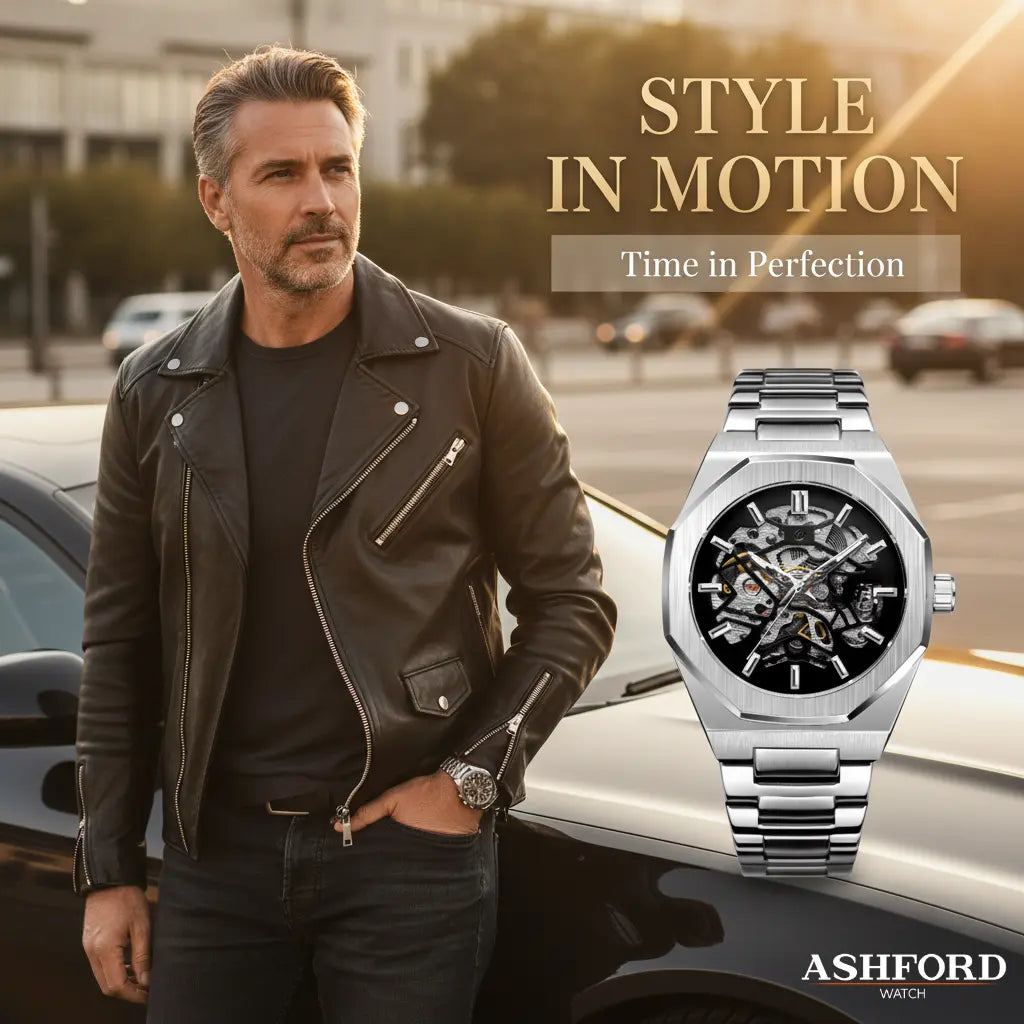 Ashford Monaco Skeleton Automatic Watch