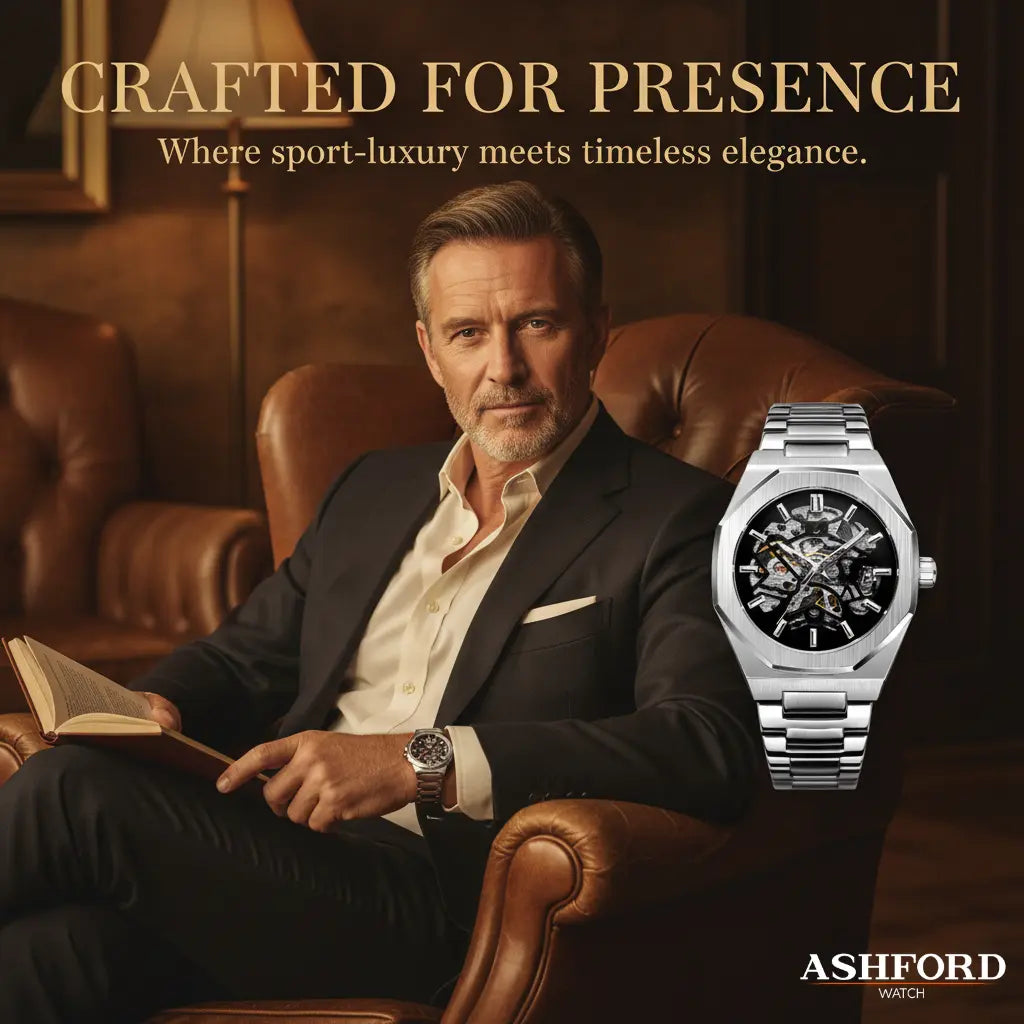 Ashford Monaco Skeleton Automatic Watch