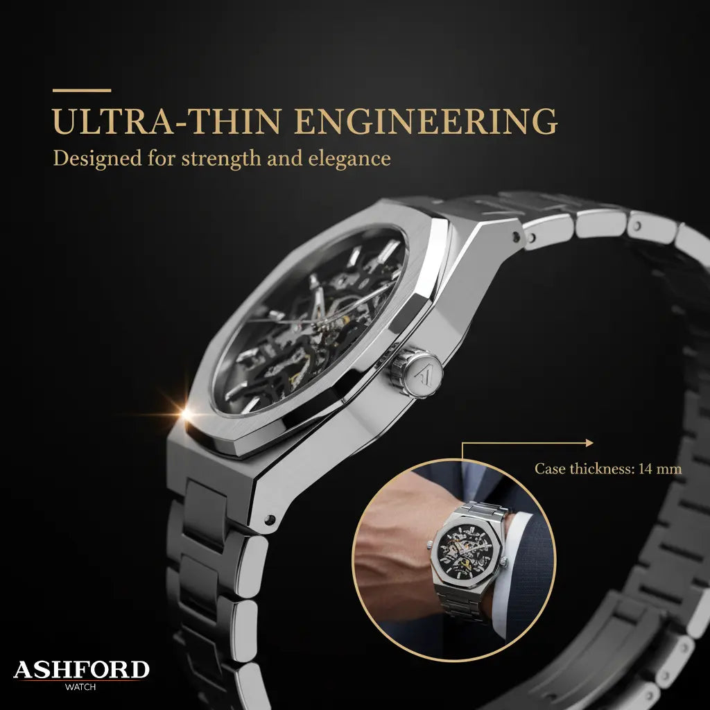 Ashford Monaco Skeleton Automatic Watch