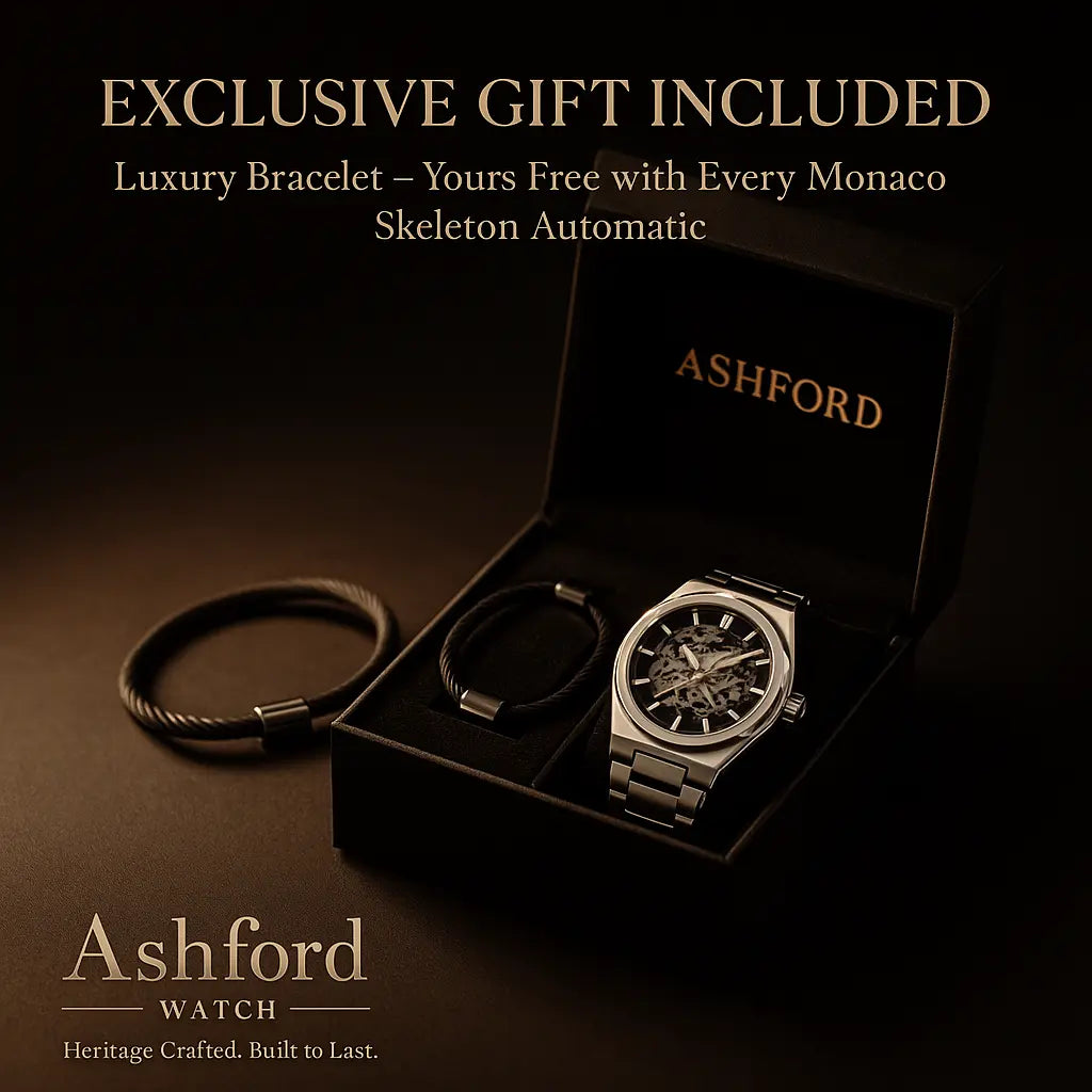 Ashford Monaco Skeleton Automatic Watch
