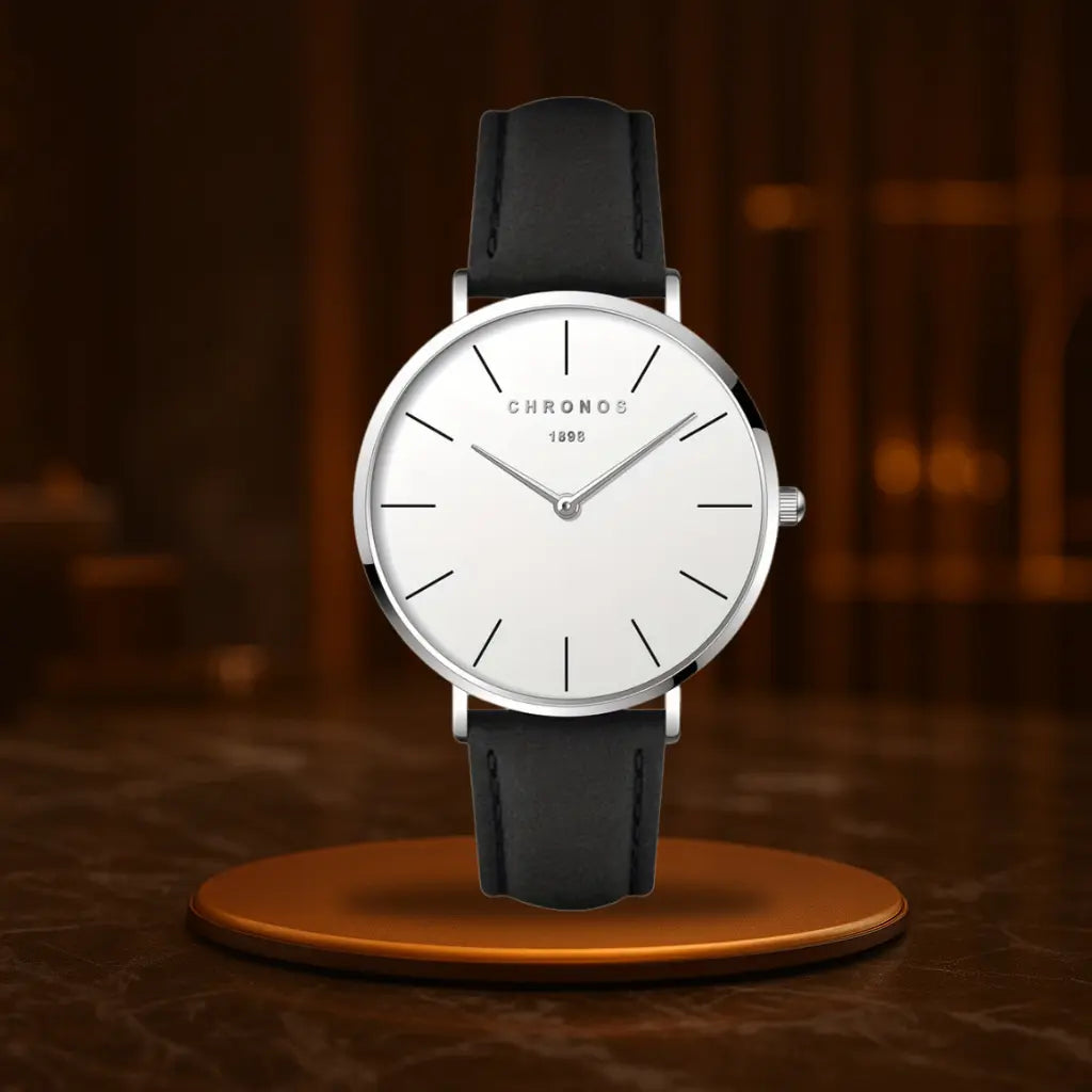 Ashford Zenith Classic – Quartz Casual Leather Watch