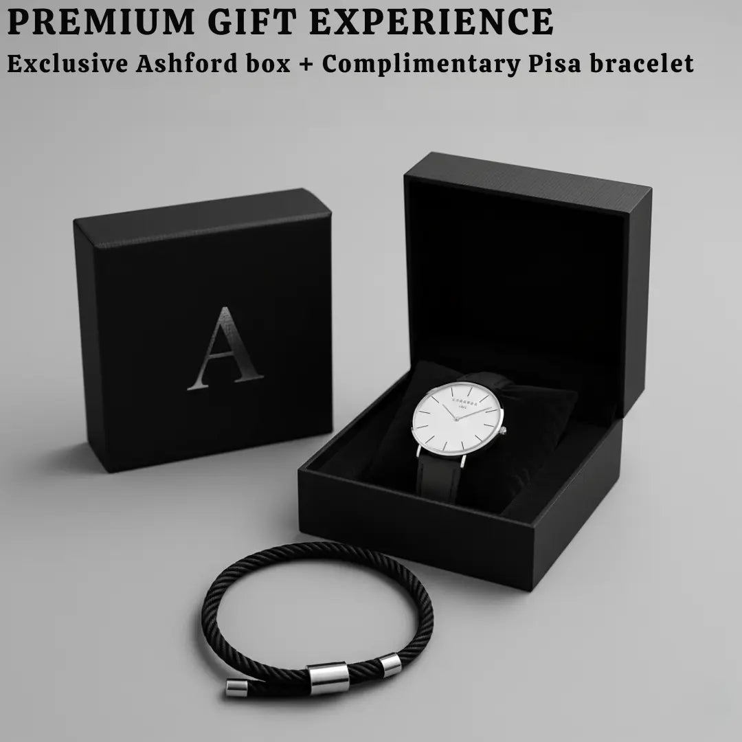 Ashford Zenith Classic – Quartz Casual Leather Watch