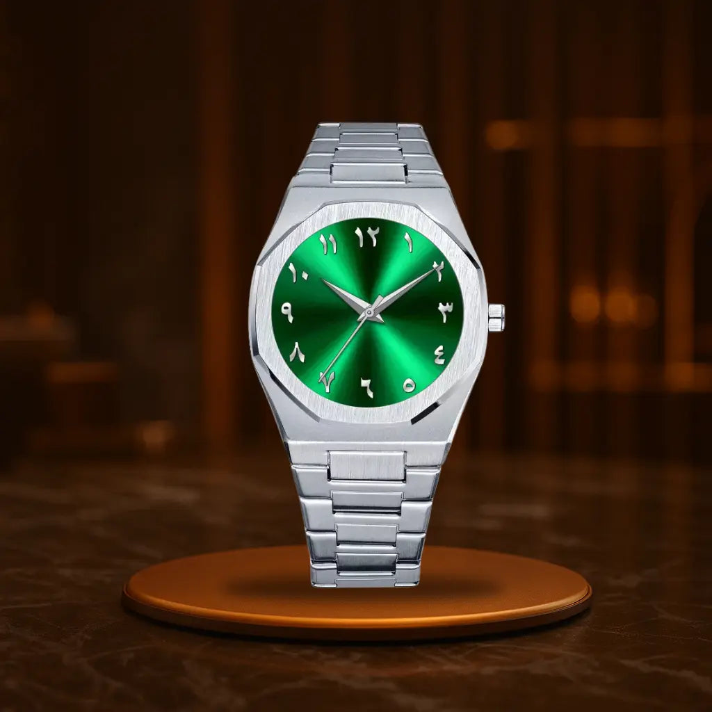 Ashford Zenith Steel Luxury Minimalist Quartz Watch