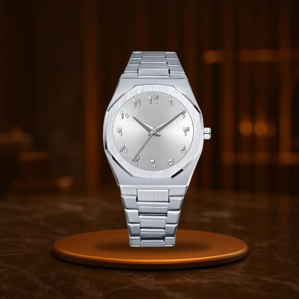 Ashford Zenith Steel Luxury Minimalist Quartz Watch