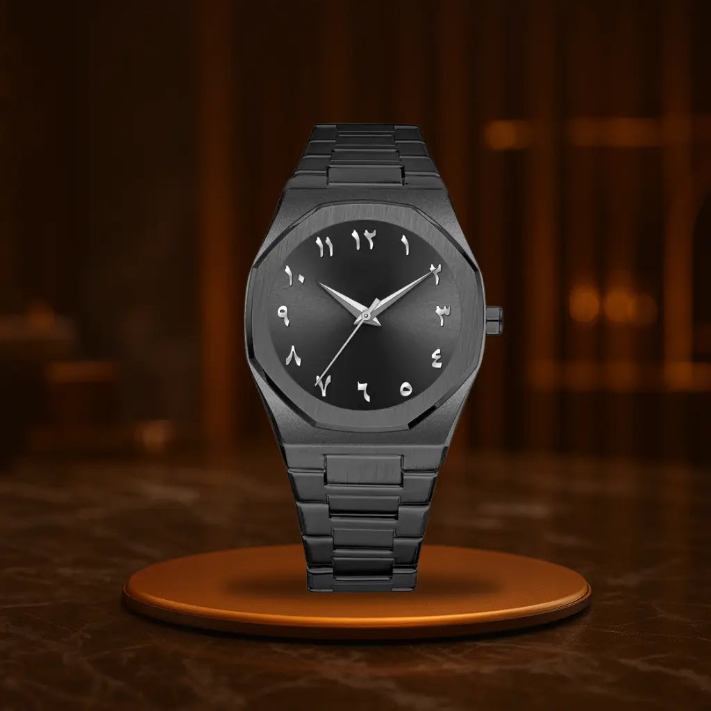 Ashford Zenith Steel Luxury Minimalist Quartz Watch
