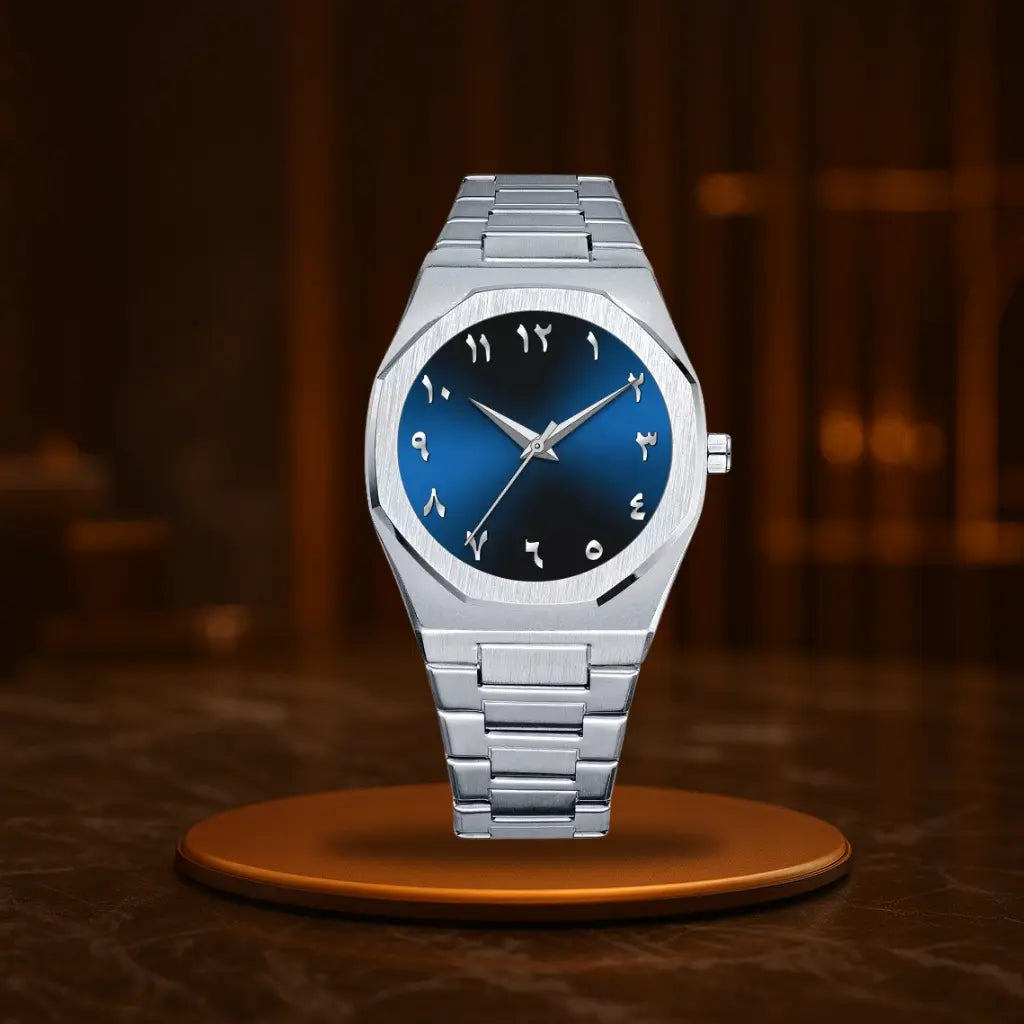 Ashford Zenith Steel Luxury Minimalist Quartz Watch