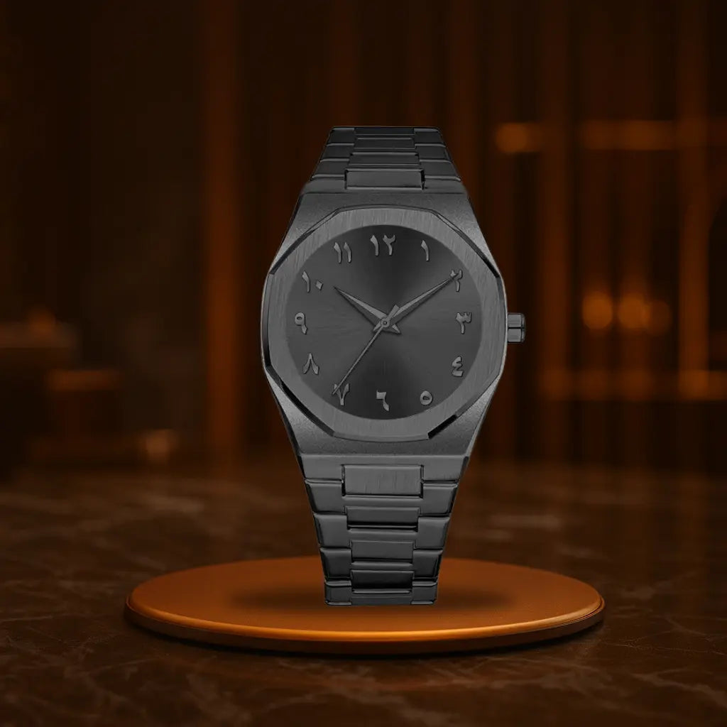 Ashford Zenith Steel Luxury Minimalist Quartz Watch