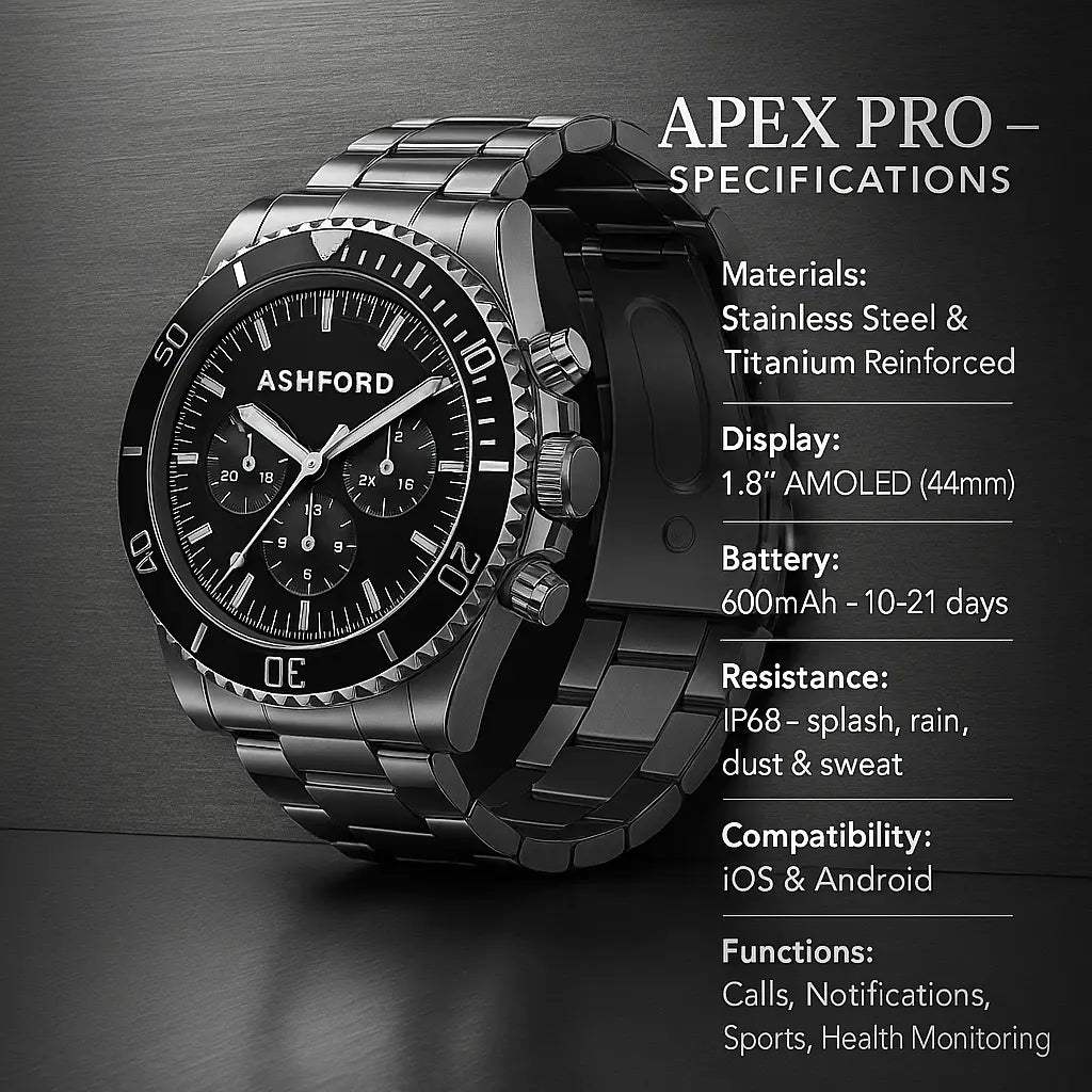 Ashford Apex Pro Smartwatch