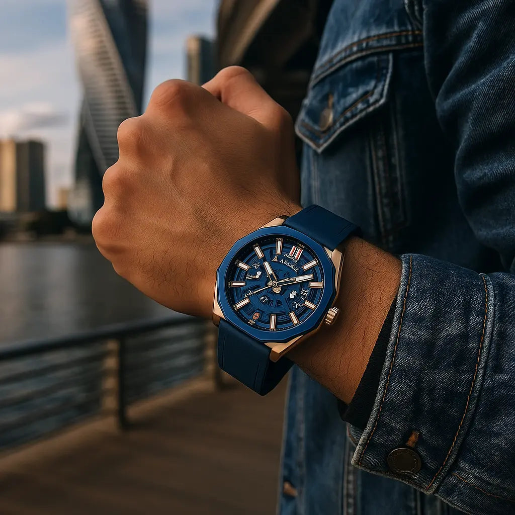 Ashford Arclane Blue Men's Watch