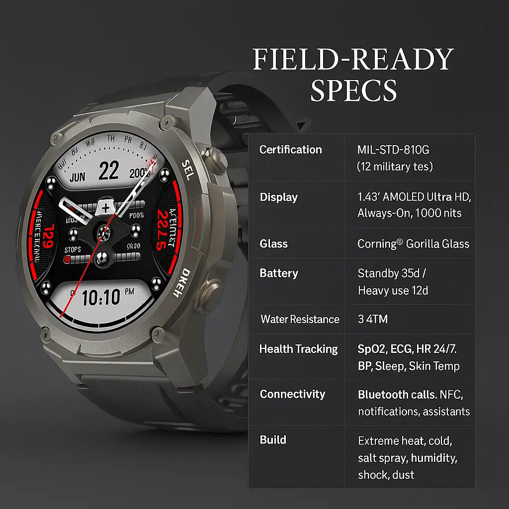 Ashford Guardian Pro Smartwatch