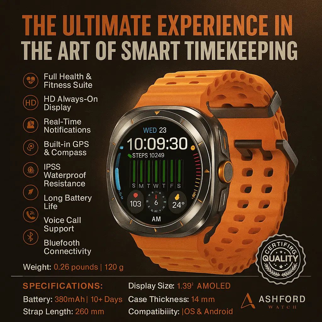 Ashford Invictus X Smartwatch Pro