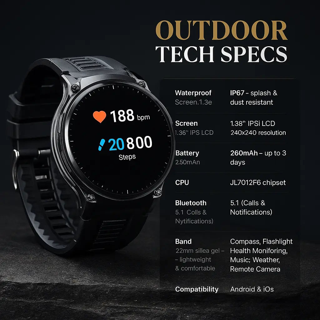 Ashford Outdoor Smartwatch