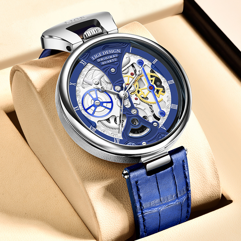 Fashion Hollow Business Men's Watch