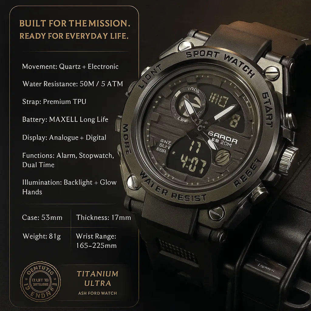 Titanium Ultra Men's Watch