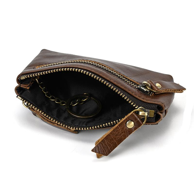 Ashford Vintage Cowhide Multi-Layer Mini Wallet