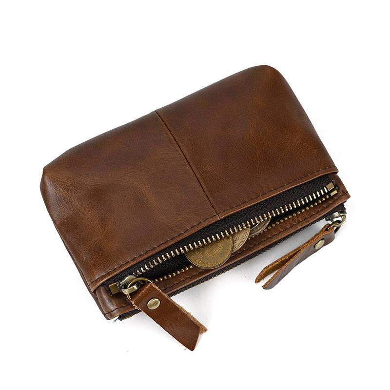 Ashford Vintage Cowhide Multi-Layer Mini Wallet
