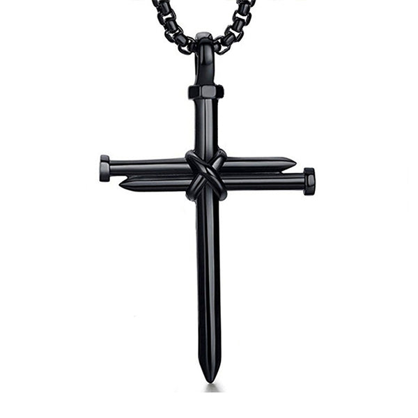 Vintage Cross Pendant Necklace