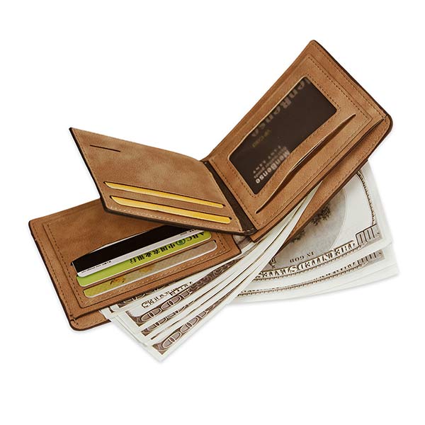 Ashford Vintage Slim Leather Wallet – Minimalist Design