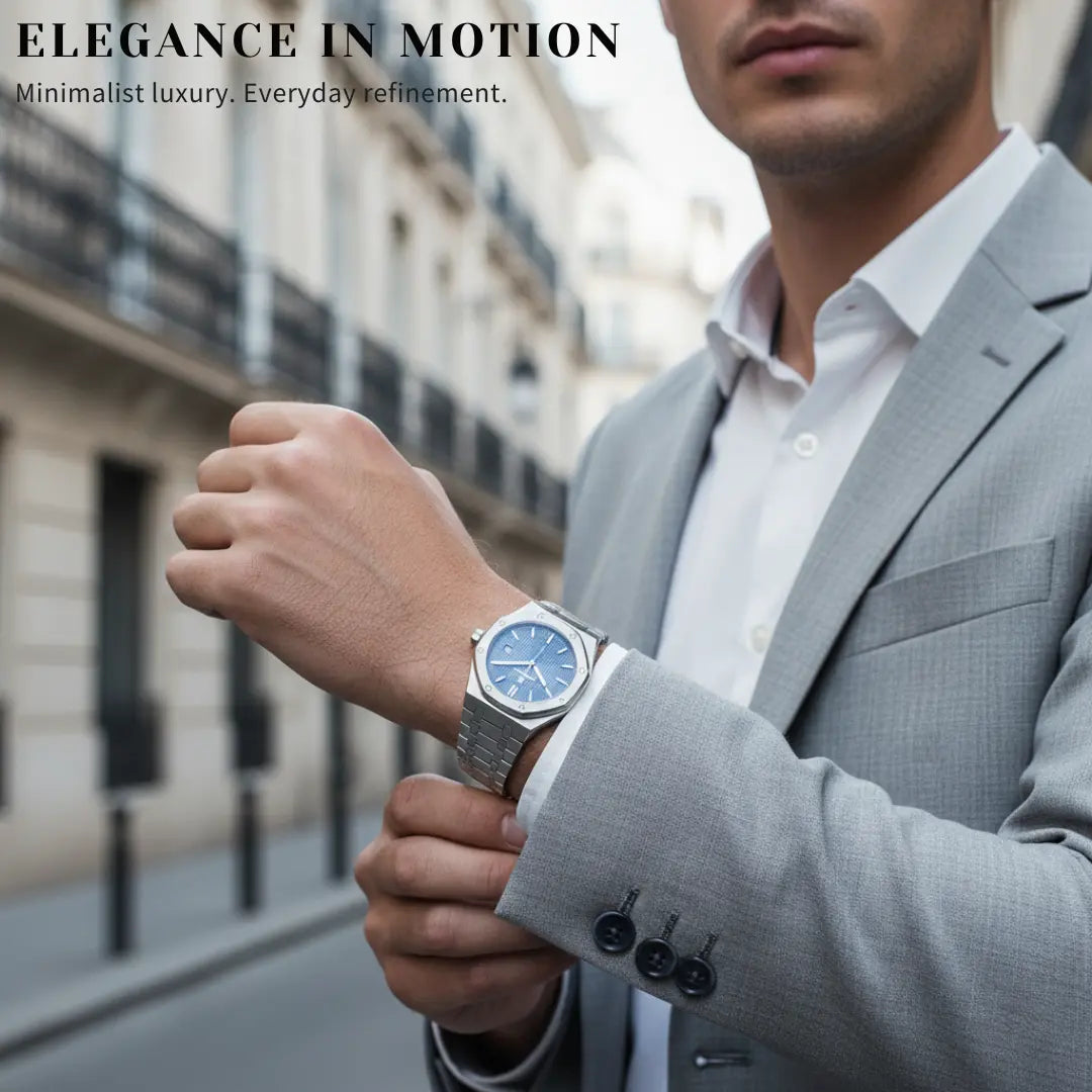 Ashford Firenze – 316L Stainless Steel Quartz Watch 40mm