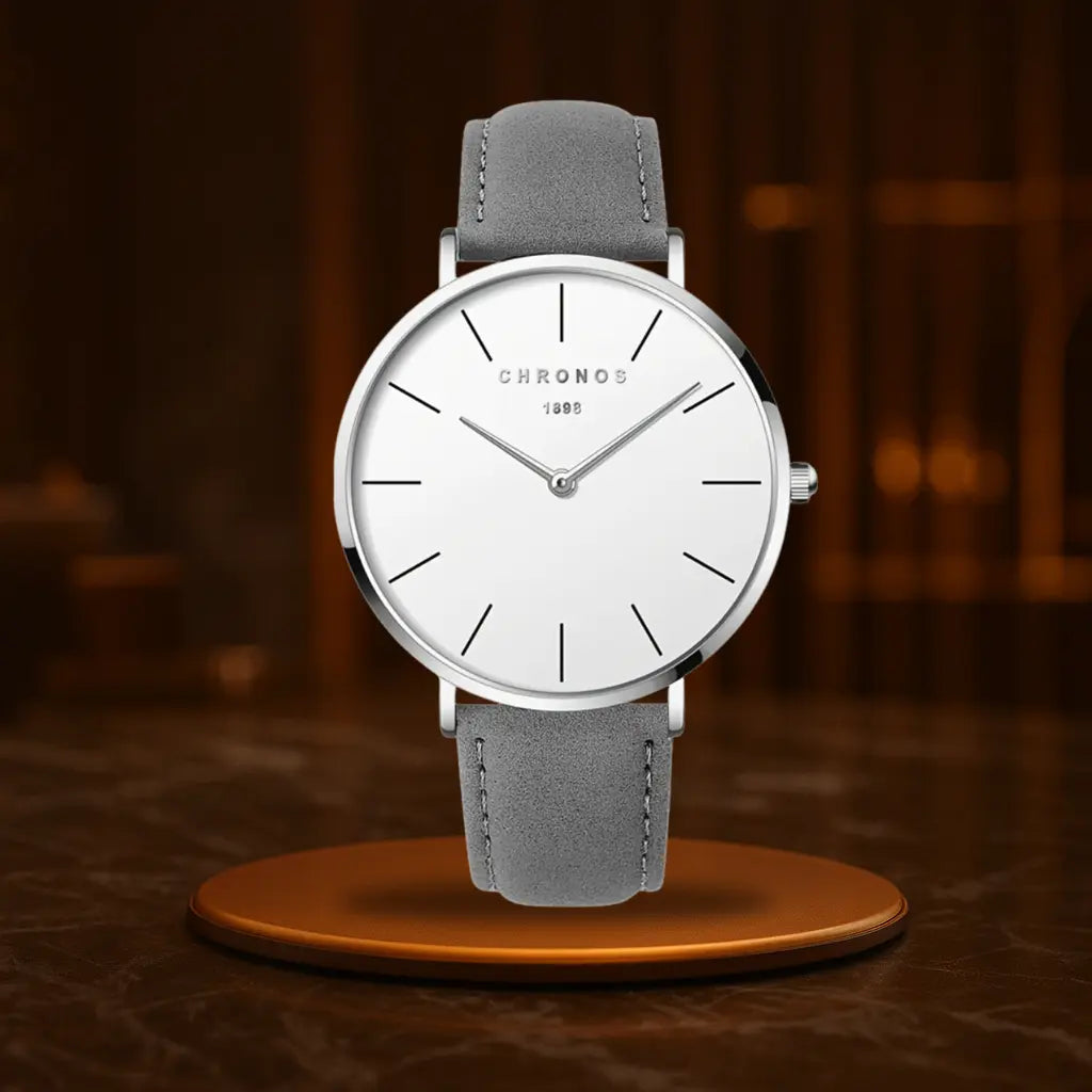Ashford Zenith Classic – Quartz Casual Leather Watch
