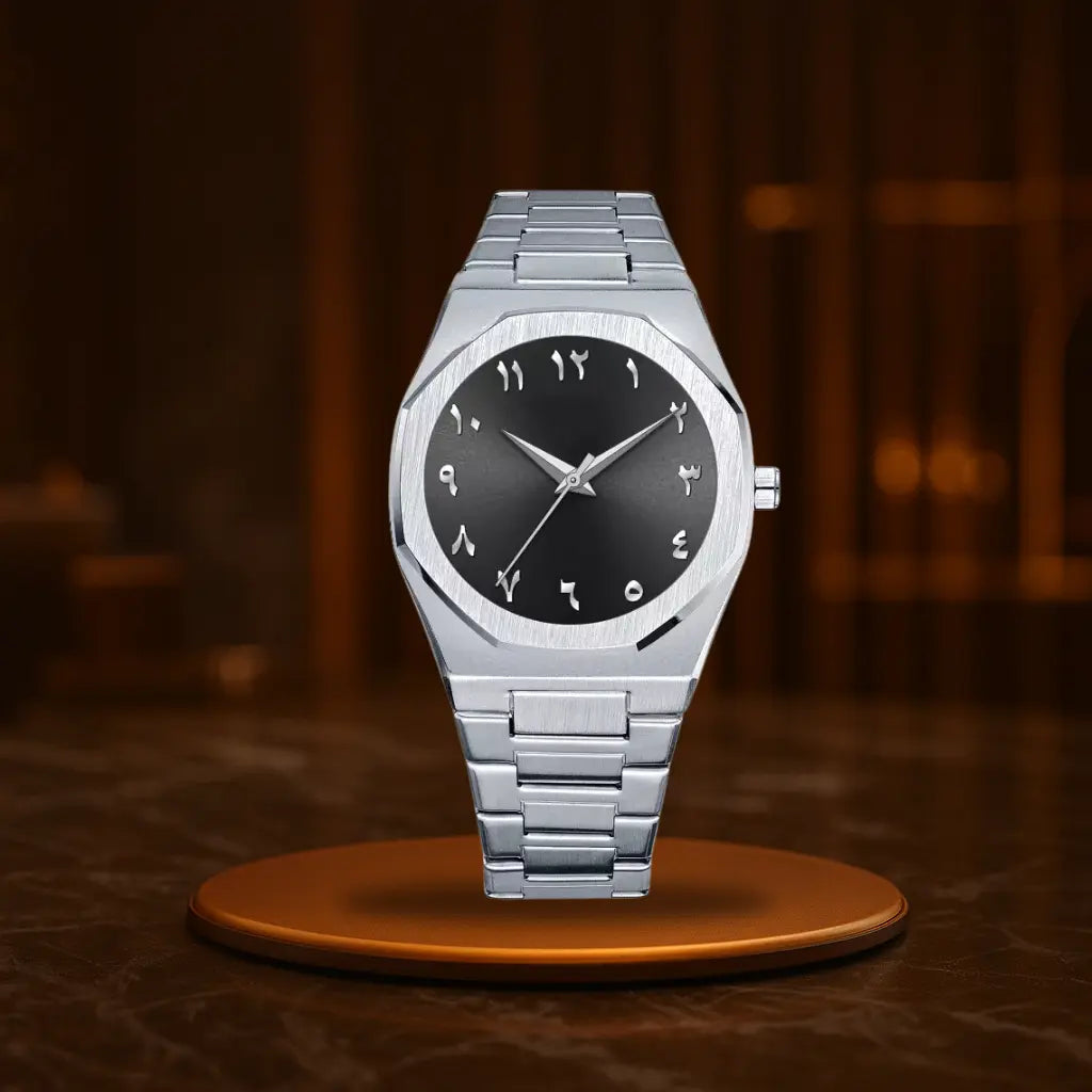 Ashford Zenith Steel Luxury Minimalist Quartz Watch