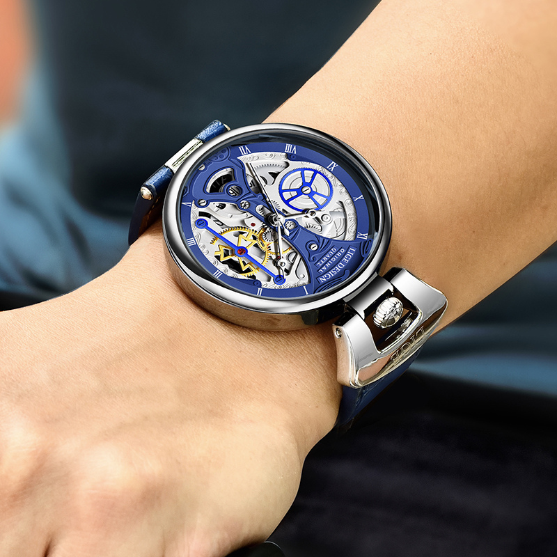 Fashion Hollow Business Men's Watch