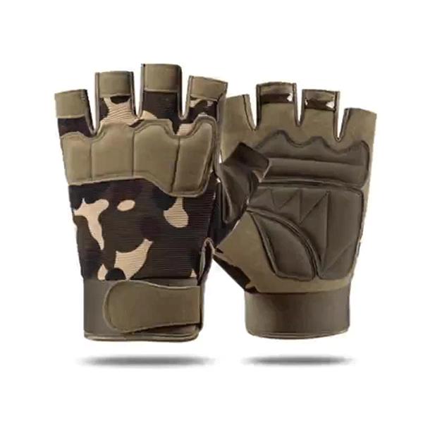 Ashford Tactical Camo Half Finger Gloves